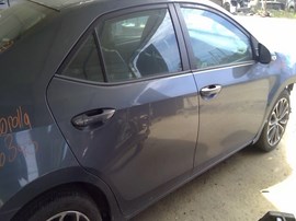 2016 TOYOTA COROLLA. GRAY, S MODEL, 1.8L, AT, FWD.   Z26343